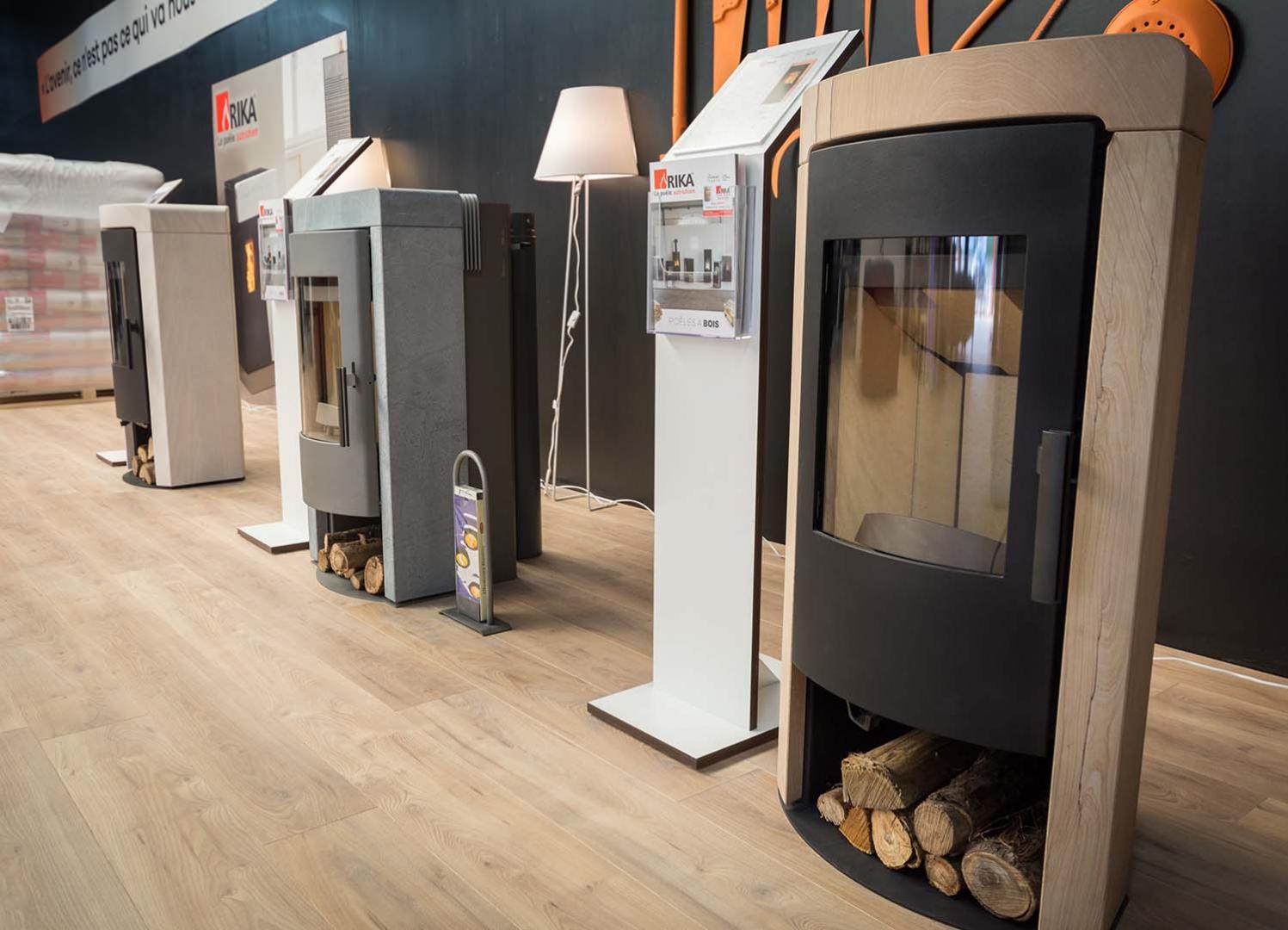 Vente de Poêle à Bois, Pierrelaye